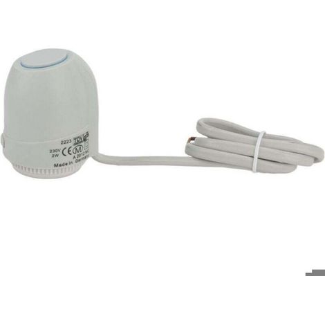 Actionneur thermique électrique - - Étanche IP54 - 2W - 230V - Température ambiante -5 à 60℃ - Matériau PC (1/4)