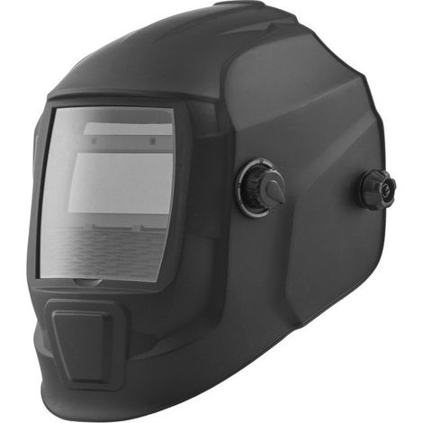 Casque de soudage solaire à obscurcissement automatique noir mat - Grande vue 93 x 42,9 mm (1/5)