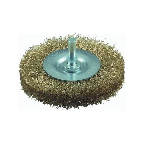 Brosse boisseau pour perceuses - fils ondulés, laitonnés, 75 mm Bosch 2609256529