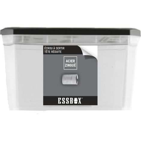 ESSBOX SCELL-IT gezahnte Mutter mit reduziertem Kopf - ØM6 mm x mm - Packung mit 550 Stück - EX-9460710630