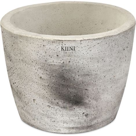 KIINI Beton-Outdoor-Topfblumen-Blumenständer für den Innenbereich - Garten XL Marmor (1/3)