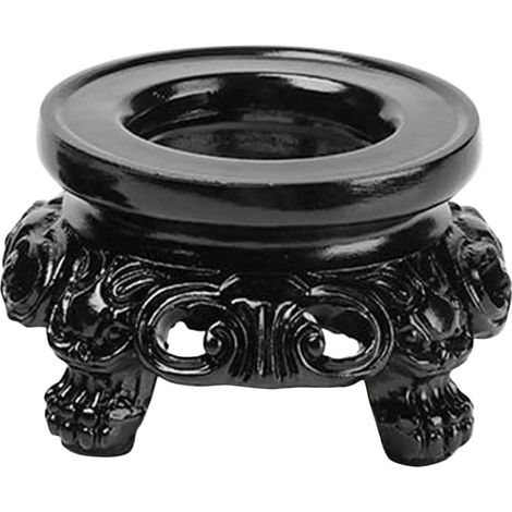Support en résine pour boule de cristal décorative, base creuse, sûr (1/5)