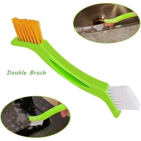 Brosse de nettoyage,Brosse Pour Salle De Bains, Cuisine Et Le Ménage, Joint Brosse Pour Nettoyage Sol Fenêtre Moisissure,4PCS (1/4)