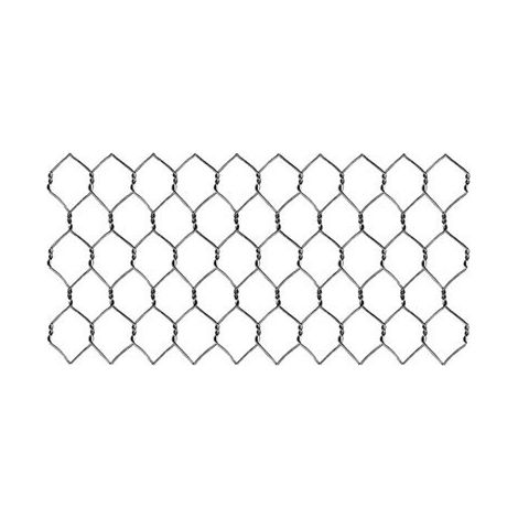 Rolle 50 m, dreifach gedrehtes Netz 16 x 0,6 mm, 100 cm (1/3)