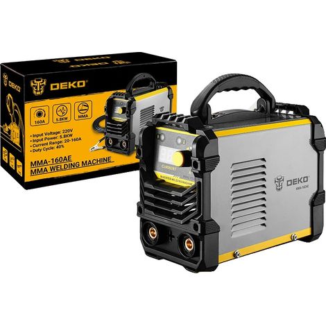 Machine à souder, modes MMA et Lift TIG, design compact et portable, MMA-160 (1/2)