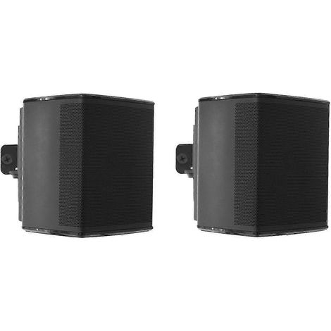 Schwarze Wandhalterung für ein Paar Bose Virtually Invisible 300 Lautsprecher, verstellbare Wandhalterungen, 2-teiliges Montageset, diskretes Design für kabellosen Surround-Sound. (1/5)