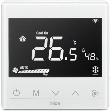 THERMOSTAT POUR CONTRÔLE DE LA TEMPÉRATURE RADIATEUR NICE FAN2-CONTROL