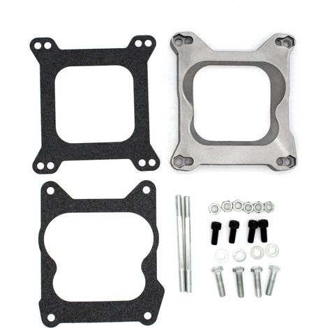 Adaptador de carburador Edelbrock Holley a Quadrajet Q-Jet con orificio cuadrado y extendido (1/5)