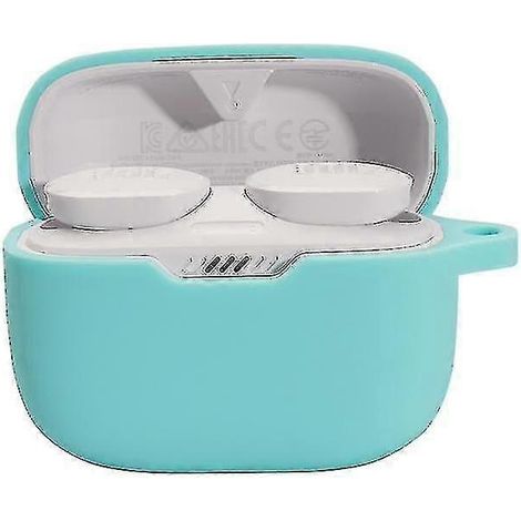 Étui de protection anti-chute avec boucle anti-perte pour écouteurs Bluetooth JBL TUNE 130NC-Mint Green (1/5)