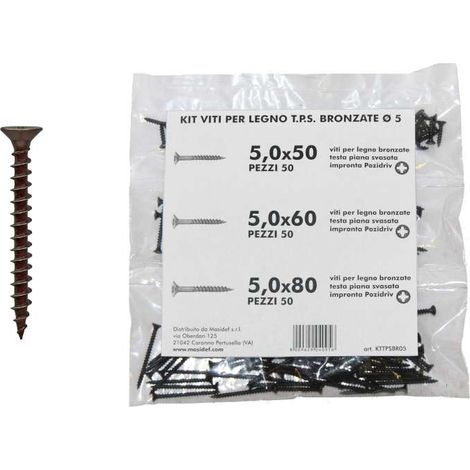 Kit viti tps br 5x50-60-80 pz 150