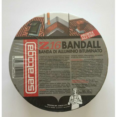 SARATOGA BANDA SIGILLANTE BUTILICA BANDALL 50MM. DA 10MT. (1/2)