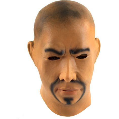 DIY-Maske mit Hautton-Charakter, lustige Vollgesichtsmaske, Halloween-Requisite, Latexmaske, Kopfbedeckung (1/5)