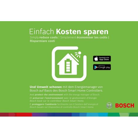 BOSCH Energiemanager Freischaltcode Energiemanager von Bosch (1/4)