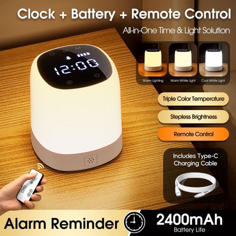nachtlicht-mit-uhrfunktion-schlafzimmer-multifunktional-mit-fernbedienung-augenschonend-zum-stillen-fur-besseren-schlaf-wiederaufladbare-nachttischlampe-240257924