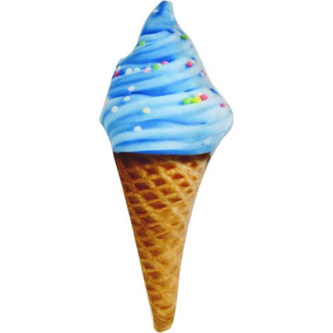 Plüsch-Hundespielzeug aus Canvas, Kauspielzeug in Form eines Eisdesserts (Blueberry-Katzenplüschtier) (1/5)