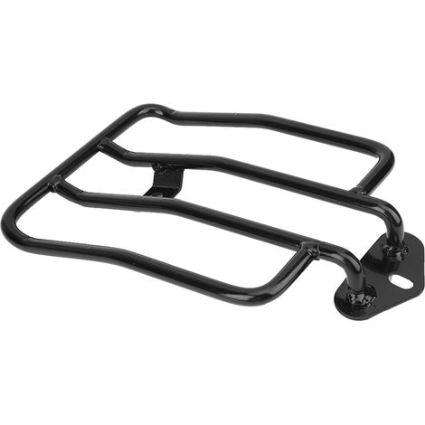 Support porte-bagages arrière moto noir pour XL883/1200 X48, pièce modifiée, rack de chargement robuste (1/5)