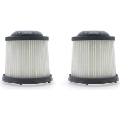 Lot de 2 filtres de rechange pour filtres Black & Decker pour aspirateurs PVF110, PHV1210 et PHV1810, compatibles avec la pièce  90552433 (1/5)