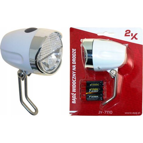 Lampe à réflecteur à montage sur fourche 1W 4xAAA (1/3)