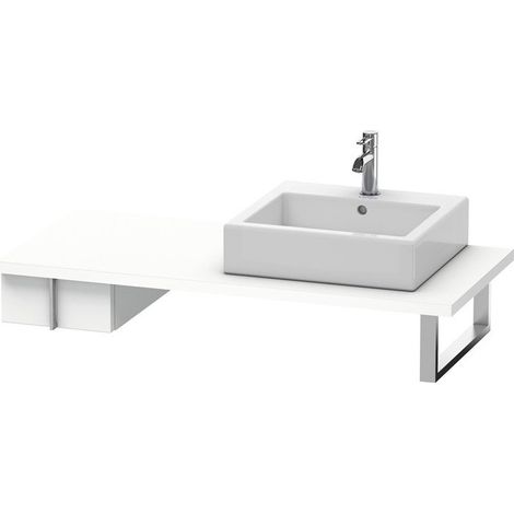 Meuble bas console VERO 518x300x142mm blanc mat