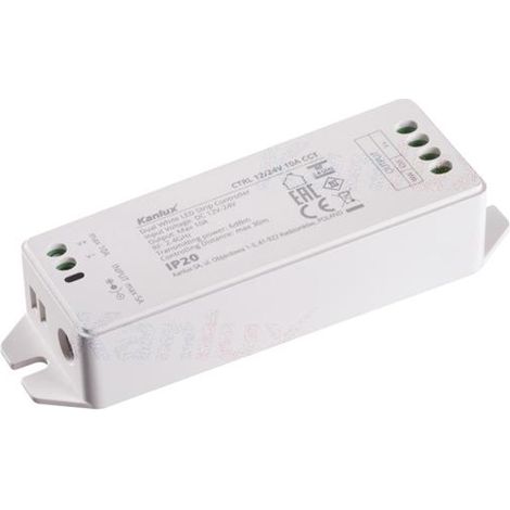 CONTROLLER PER NASTRI LED CTRL 12/24V 10A CCT - KANLUX (1/2)