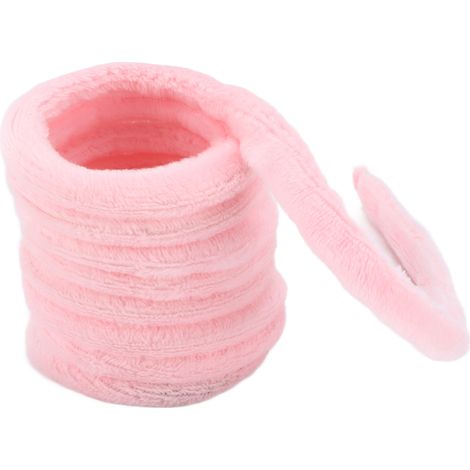 Jouets à ressort pour chat, peluche à croquer sûre et non toxique, améliore la santé des chatons (rose) (1/5)