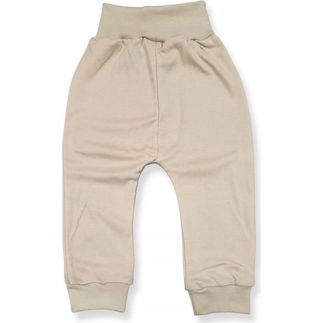 Pants 68, druckfreie Babyshorts vom Hersteller, glattes Beige (1/5)