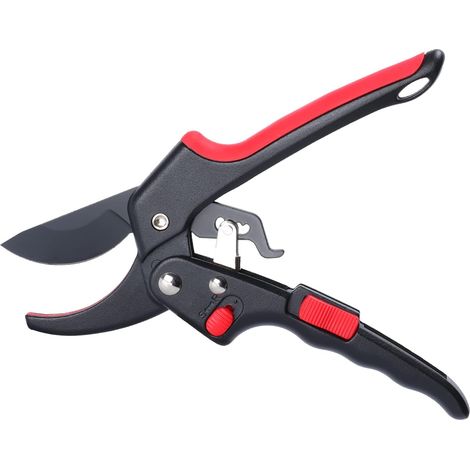 Filiyano-Sécateur réglable allemand, ciseaux pour mains faibles et arthritiques, 3 fois plus facile à utiliser, capacité de coupe de 2,5 cm, poignée (1/4)