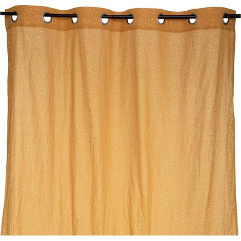 Rideau Enfant Berlingot 140x250cm Ocre (1/3)