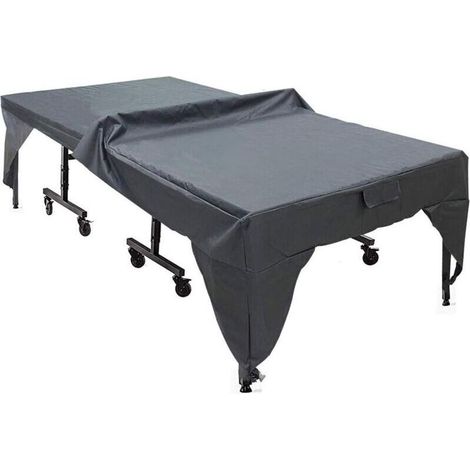 CHOYCLIT Tables Tischtennisplatten-Abdeckung – Wasserdicht – Atmungsaktiv – UV-beständig – Für Ping-Pong-Tische – 280 × 153 × 73 cm