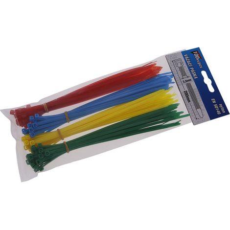LEVIOR Nastri adesivi 200x3,6mm 100pz colorati 23884.01