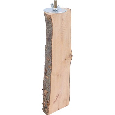 Plateforme pour perroquet en bois naturel, perchoir pour perroquet, aire de jeux pour oiseaux 5-6/18 (1/5)