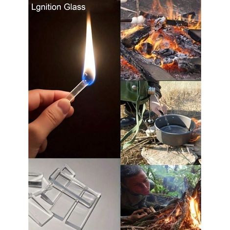20 combustibles ultimes anti-vent, spécialement conçus pour les aventuriers, inodores, sans fumée, pour allumage feu de sauvetage, randonnée, camping, survie d'urgence (1/5)