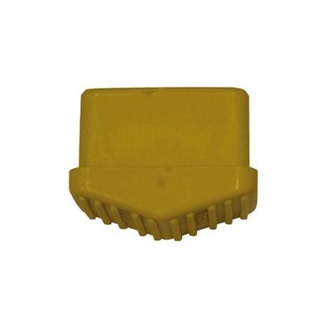 PIEDINO X SCALA SINGOLA INT. BASSO 24X50MM GIALLO MAURER