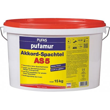 Pufas Pufamur Akkordspachtel 8kg 33704000 (1/2)