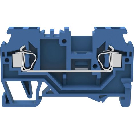 Degson WS2.5-01P-12-00A(H) Borne de passage borne à ressort bleu 1 pc(s)