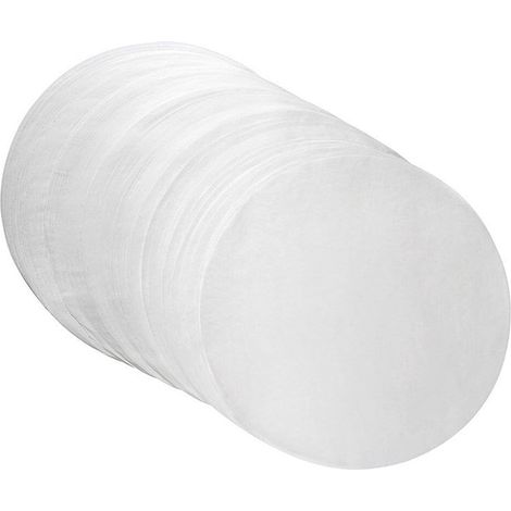 Papier De Cuisson - 500 Pièces - Diamètre 19 Cm - Sans Chlore - Résistant Jusqu'à 250 °C - Pour Plaques À Pâtisserie Et Moules À Gâteaux (1/5)