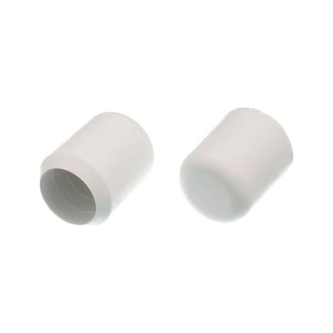 24 embouts de chaise blancs 22 mm (1/2)