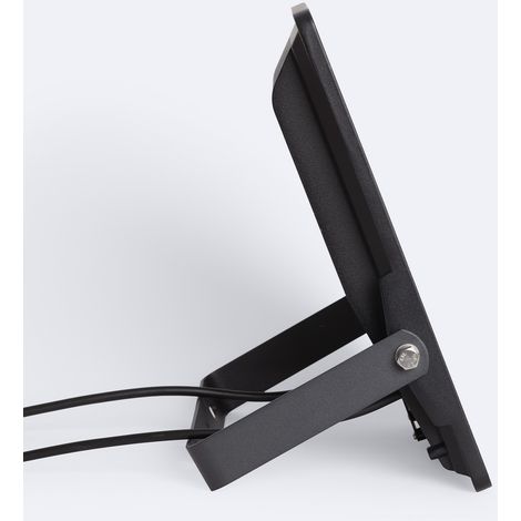 Proiettore LED 150W Regolabile 0-10V 170 lm/W IP65 ELEGANCE Slim PRO Nero 3000K 60º Bianco Caldo
