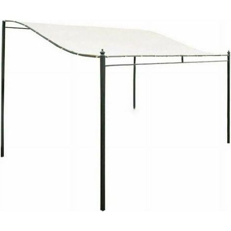 Toile de remplacement pour pavillon en toile imperméable - Auvent de tente solaire à toit surélevé - Tissu extérieur résistant à la déchirure - 3m x 3m, abri de camping (1/5)