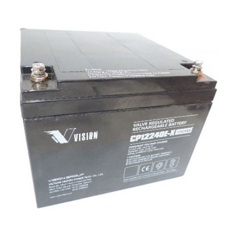 Batterie plomb 12V 24Ah VISION CP12240E-X URA 957820