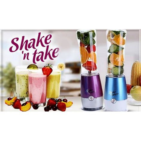 TrAdE Shop Traesio - Frullatore Shake N Take 2 Frappe Frutta Milkshake Gelato Fitness Palestra - (1/5)