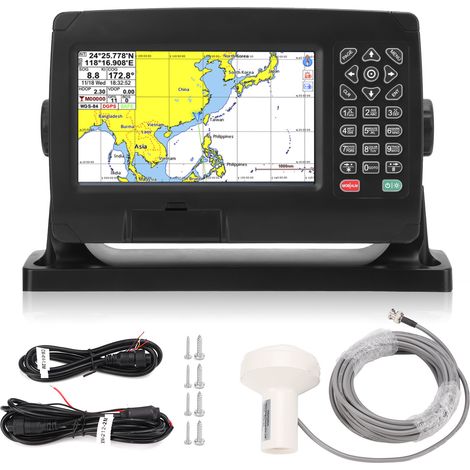 Traceur de cartes GPS, transpondeur de navigateur Satellite avec antenne GNSS, système à double carte IP65 pour bateau marin