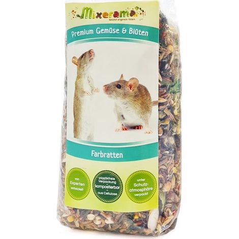 Mixerama Gemüse & Blüten Premium Cibo per topi 500g - Cibo per topi 500g (1/2)