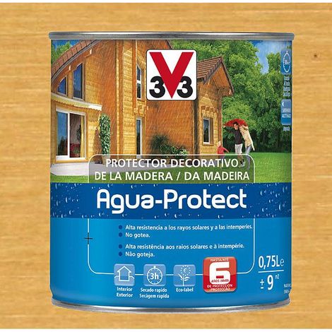 Lasur agua protect satinado v33 750 ml pino