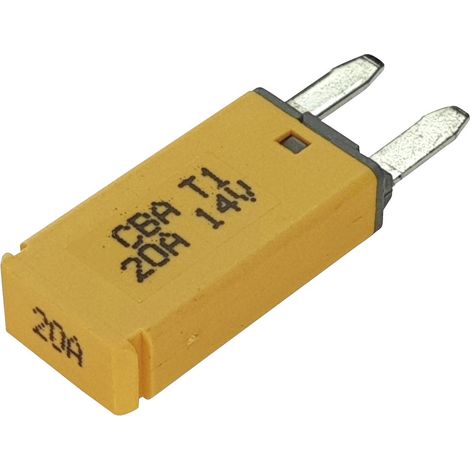 Hansor CBA1-2014 Disjoncteur pour fusible plat standard 20 A orange 1 pc(s) D334862