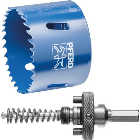 PFERD TOOLS HSS-Lochsägen-Set zweiteilig Ø60 mm (1/4)