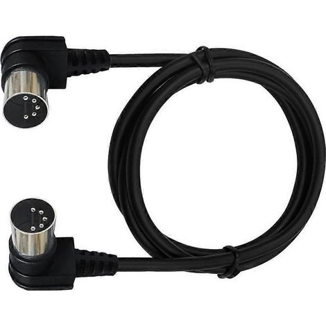 Câble Adaptateur MIDI DIN 5 Broches Mâle-Mâle 1M 1.5M 3M Longueur au Choix - 1.5m (1/4)