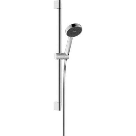 Hansgrohe Activera S - Brausegarnitur: Handbrause, Stange und Schlauch, EcoSmart, Chrom 28041000