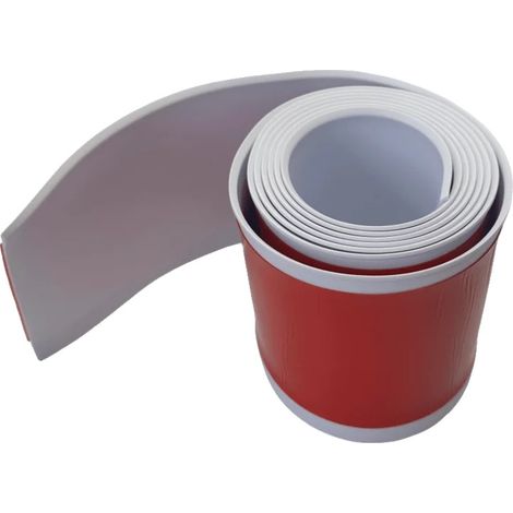 Plinthe Flexible, Imperméable, Auto-adhésive, BLANC (1/2)
