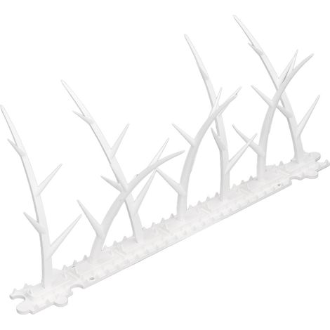 Pics anti-oiseaux en plastique de 30 cm pour toit, clôture, fenêtre et boîte aux lettres (1/5)